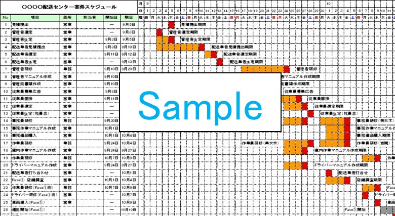 マスタープラン（サンプル）