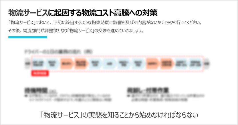 物流サービス|物流コスト高騰への対策