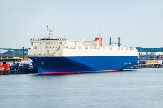 (ESGコラム写真２：RORO船｜船井総研ロジ株式会社)