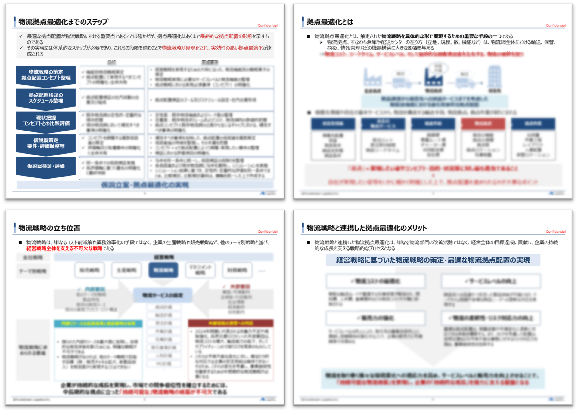 物流拠点最適化の成功法則 ～荷主企業が押さえておくべき物流戦略～_無料ダウンロード資料_船井総研ロジ