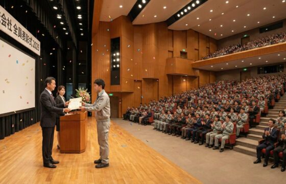 全員表彰が物流会社の定着率を上げる