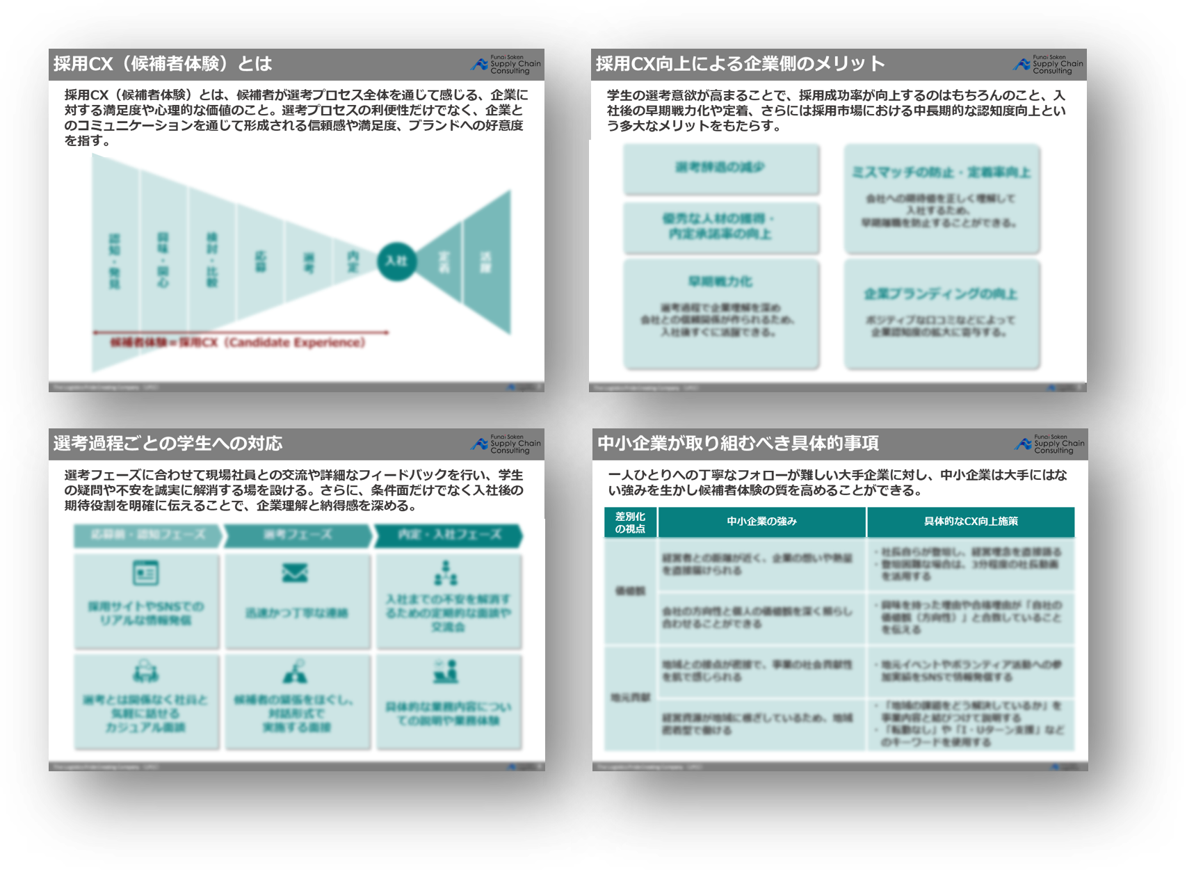 中小物流企業の新卒採用を成功させる採用CX戦略_無料ダウンロード_船井総研サプライチェーンコンサルティング