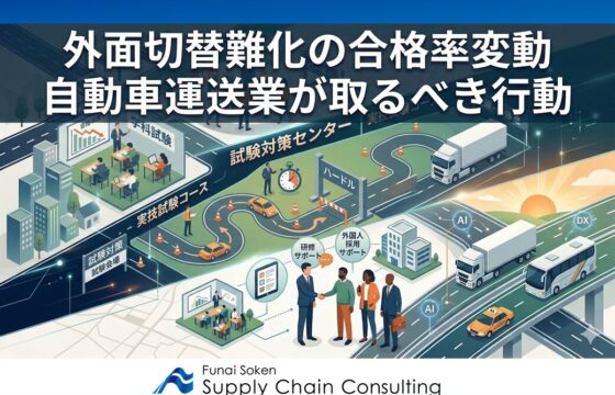 外面切替難化の合格率変動と自動車運送業が取るべき行動【無料ダウンロード】